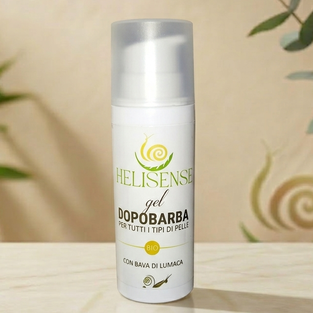 Gel Dopobarba Lenitivo Helisense alla Bava di Lumaca - flacone airless
