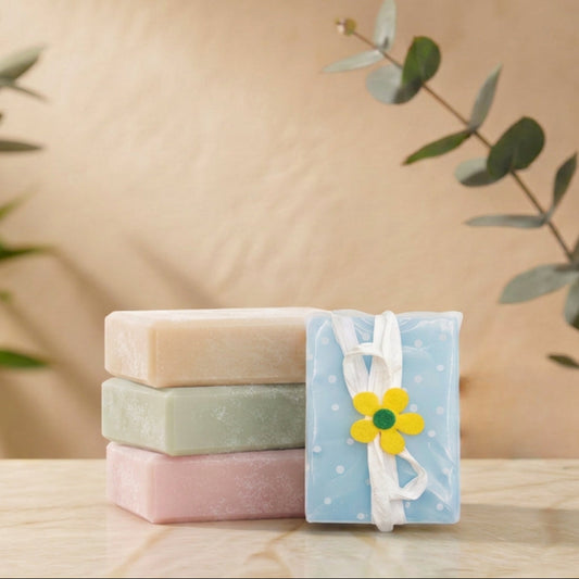Saponette naturali Helisense alla bava di lumaca - varianti della collezione - 1 con confezione regalo 